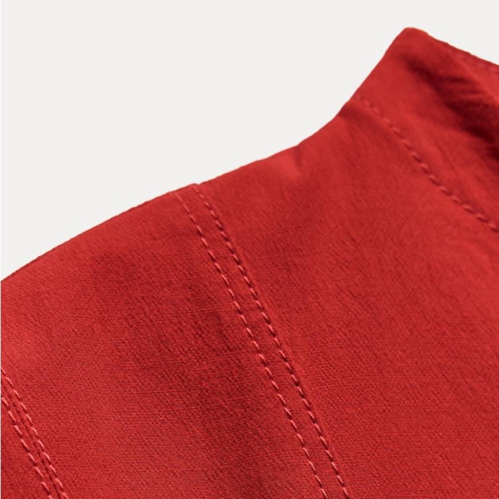 Zara Mini Godet Dress ZW Collection S - Picture 7 of 9